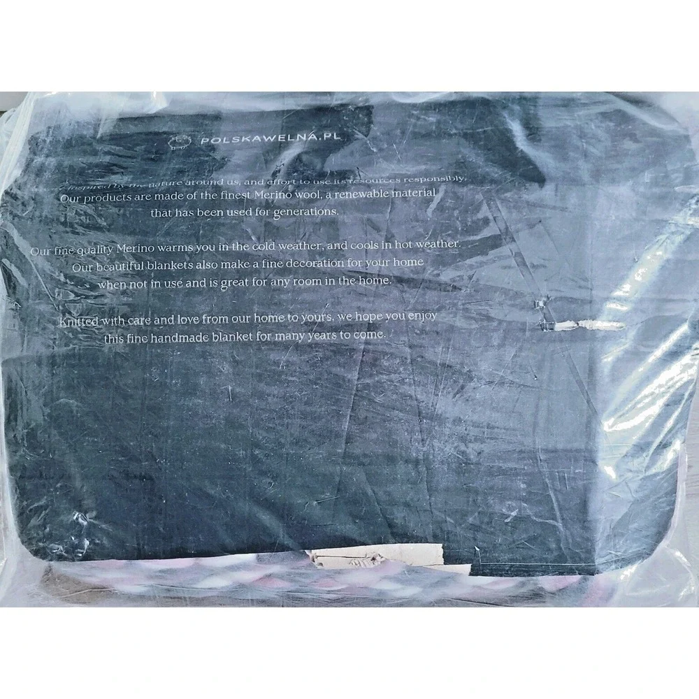 Polskawelna Chunky Wool Blanket 40